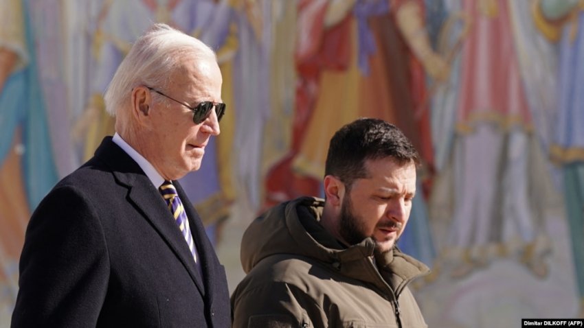 Biden në vizitë të paparalajmëruar në Kiev