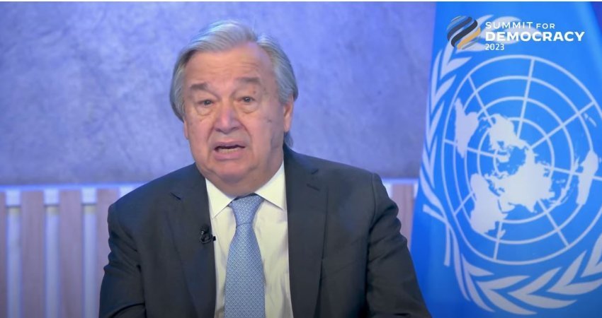 Guterres: Shoqëria e fortë demokratike janë vendet që përmirësohen vet