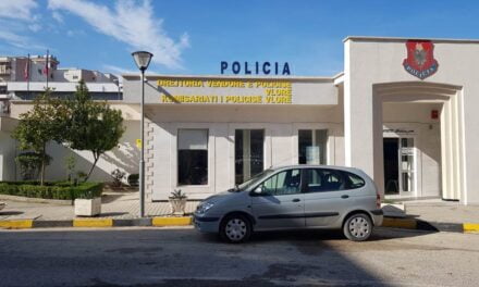 Përplasen dy automjete, njëri përfundon brenda lokalit, plagosen 2 persona