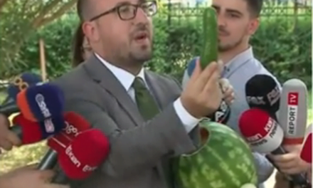 Zbulohet partnerja në kërcim e deputetit me shalqi