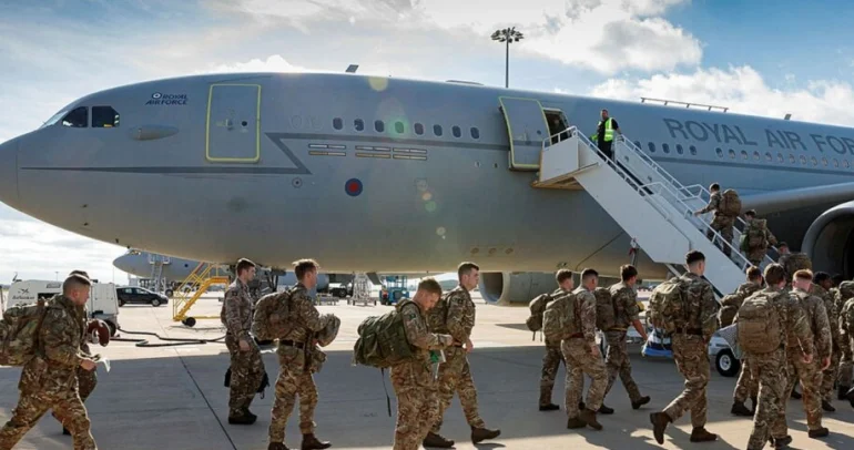 Mbërrijnë në Kosovë 200 trupa të tjera britanike të NATO-s