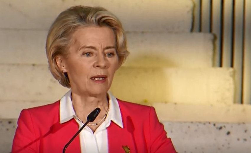 Von der Leyen: Jemi në Tiranë, por sytë e botës janë në Izrael dhe Palestinë