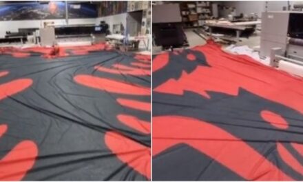 Flamur gjigand në Air Albania, si ai ndaj Greqisë