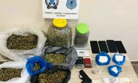 Drogë, armë dhe para cash, arrestohet shqiptari në Greqi, bashkëpunëtori i tij…