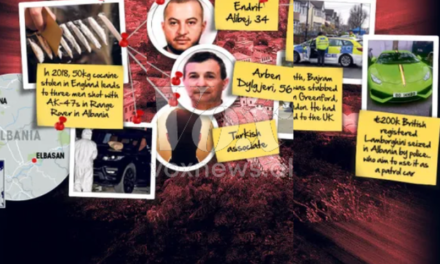 “The Sun”: Prishja e pazareve të drogës në Angli përgjak rrugët në Shqipëri