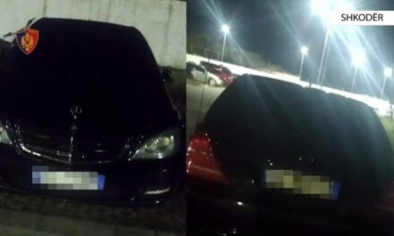 Ecte me automjet të blinduar pa e regjistruar, Policia e Shkodrës i bllokon makinën Safet Bajrit