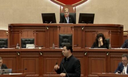 Bllokoi foltoren, Nikolla e përjashton nga seanca, Basha e pret vendimin me të qeshura