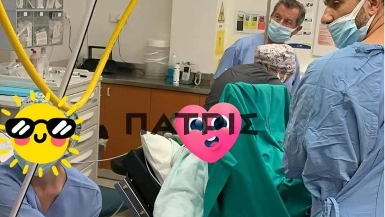 Një gjyshe nga Kreta ka “lindur” nipin e saj