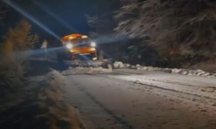 Rikthehen reshjet e dëborës në Korçë