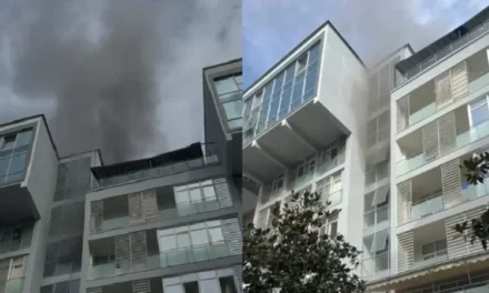 Përfshihet nga flakët një pallat në Tiranë, evakuohen banorët