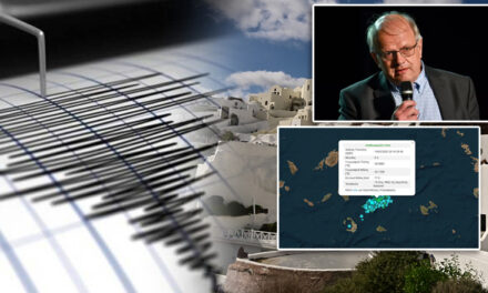 Një tërmet i fortë me magnitudë 5.3 ballë mes Santorinit dhe Amorgos