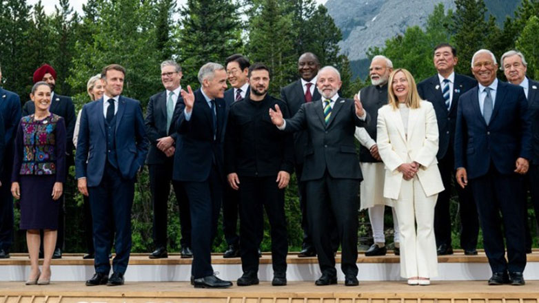 G7 përsërit mbështetjen për Ukrainën pas largimit të nxituar të Trump