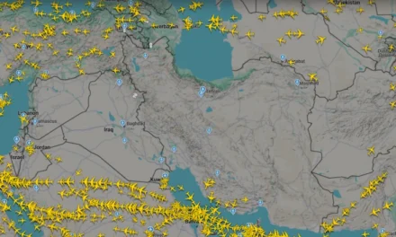 Imazh i pabesueshëm: Asnjë aeroplan nuk fluturon në Lindjen e Mesme