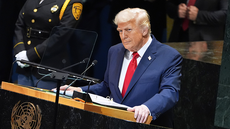 Manifesti i Trump në OKB