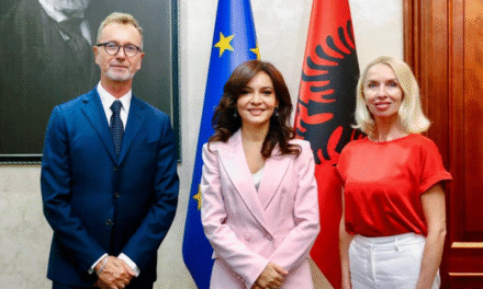 Spiropali pret ambasadorin e BE Gonzato dhe Tatiana Mrazikovën: Antena e PE për Ballkanin Perëndimor, tashmë në Tiranë