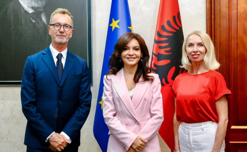 Spiropali pret ambasadorin e BE Gonzato dhe Tatiana Mrazikovën: Antena e PE për Ballkanin Perëndimor, tashmë në Tiranë