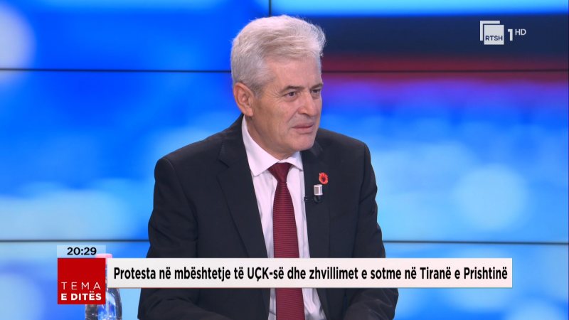 Tensionet Tiranë- Prishtinë, Ahmeti zbulon përpjekjet me Ramën për të dalë nga kriza me Kurtin