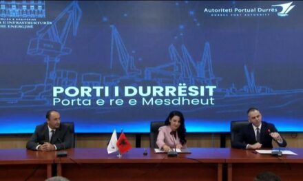 Balluku prezanton drejtorin e ri të Portit të Durrësit: Më i spikaturi nga figurat në Kosovë