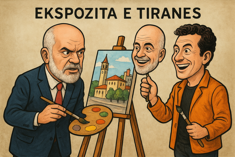 “Tirana mes dy piktorëve: origjinali me fasada, apo imituesi me batuta?”