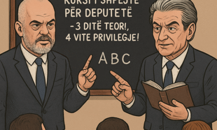 “Akademia e Deputetëve: ku Berisha dhe Rama diplomojnë injorancën”