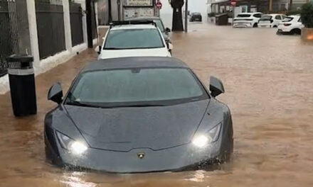 Spanjë: Rrugët të shndërruara në lumenj për shkak të stuhisë “Alice”