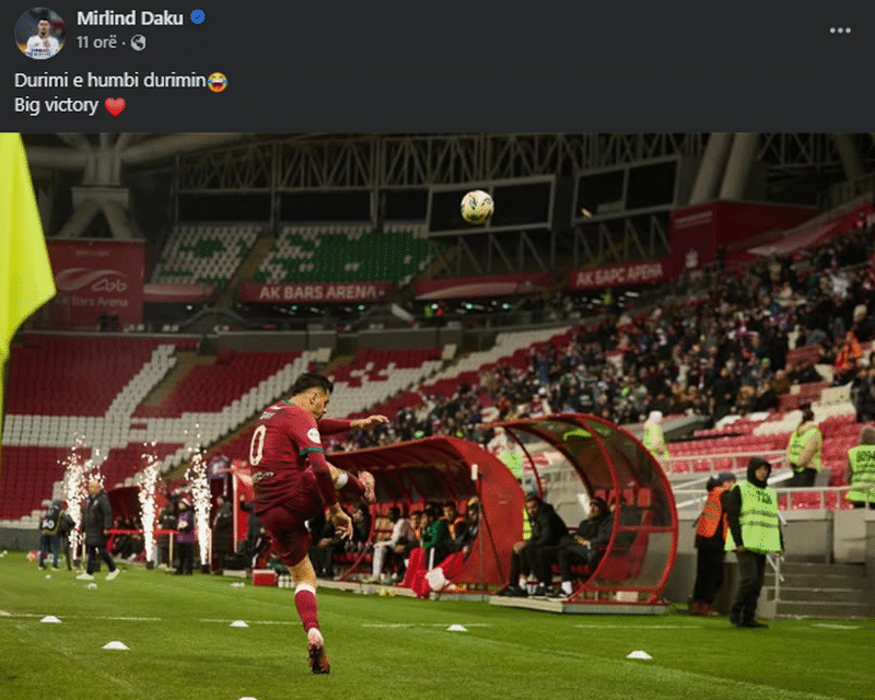 Mirlind Daku mesazh pakënaqësie ndaj Silvinhos: Durimi e humbi durimin…