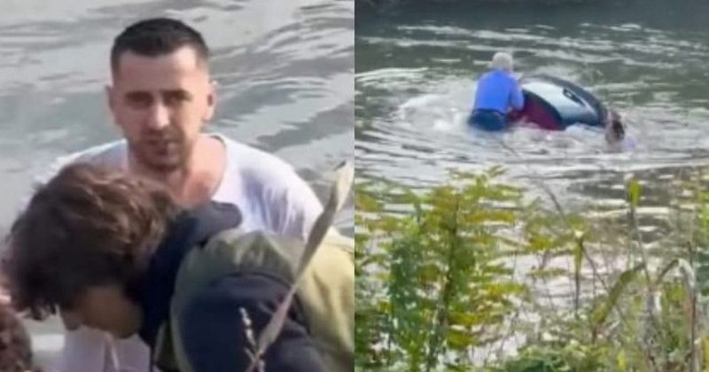 Shqiptari hidhet në lumë dhe shpëton biznesmenin italian që po mbytej