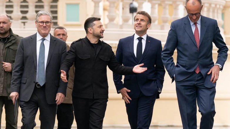 Londër: Diskutim mbi Ukrainën në prani të katër udhëheqësve